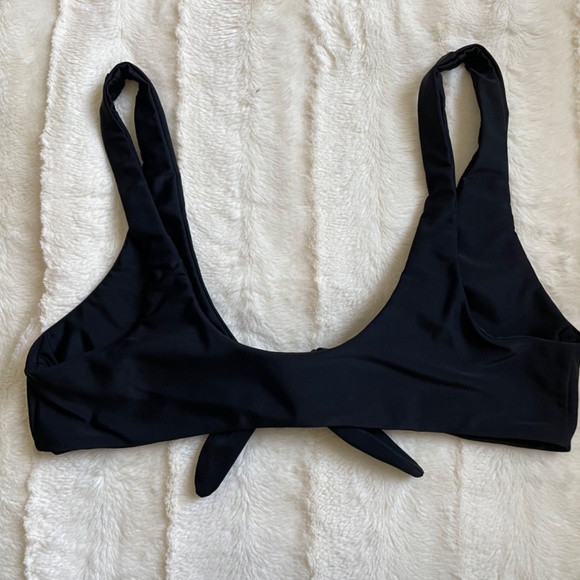 NWOT - Prairie Swim Black Bikini - Top Size Large, Bottom Size Medium - Picture 4 of 8